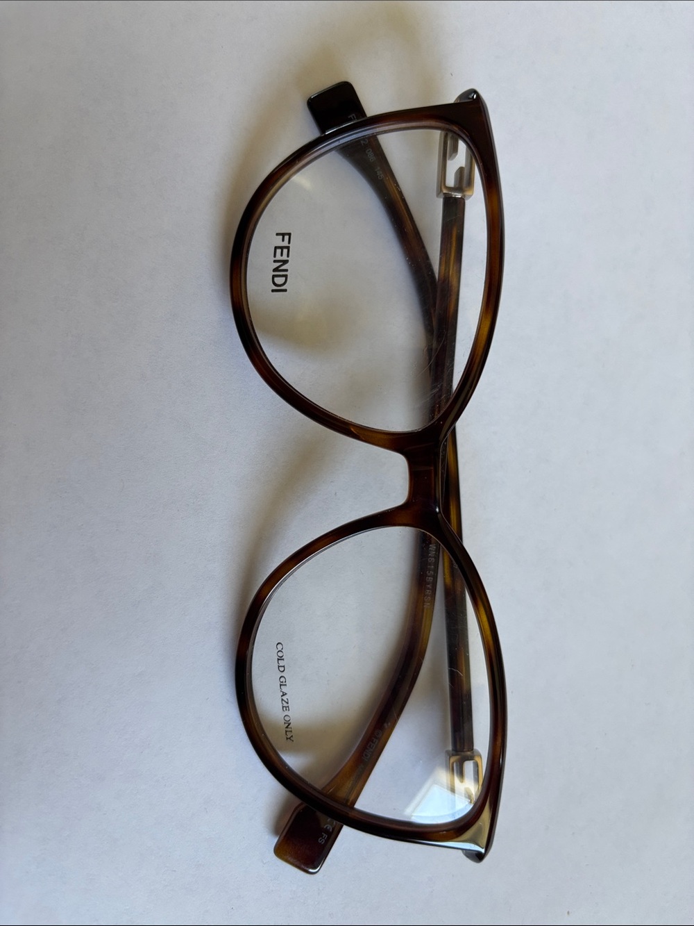 Fendi Men’s Tortoiseshell Brown Optical Glasses